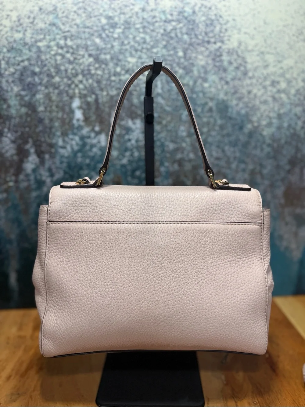 Michael Michael Kors 2010s Classic Callie Ballet Pink Leather Satchel Crossbody